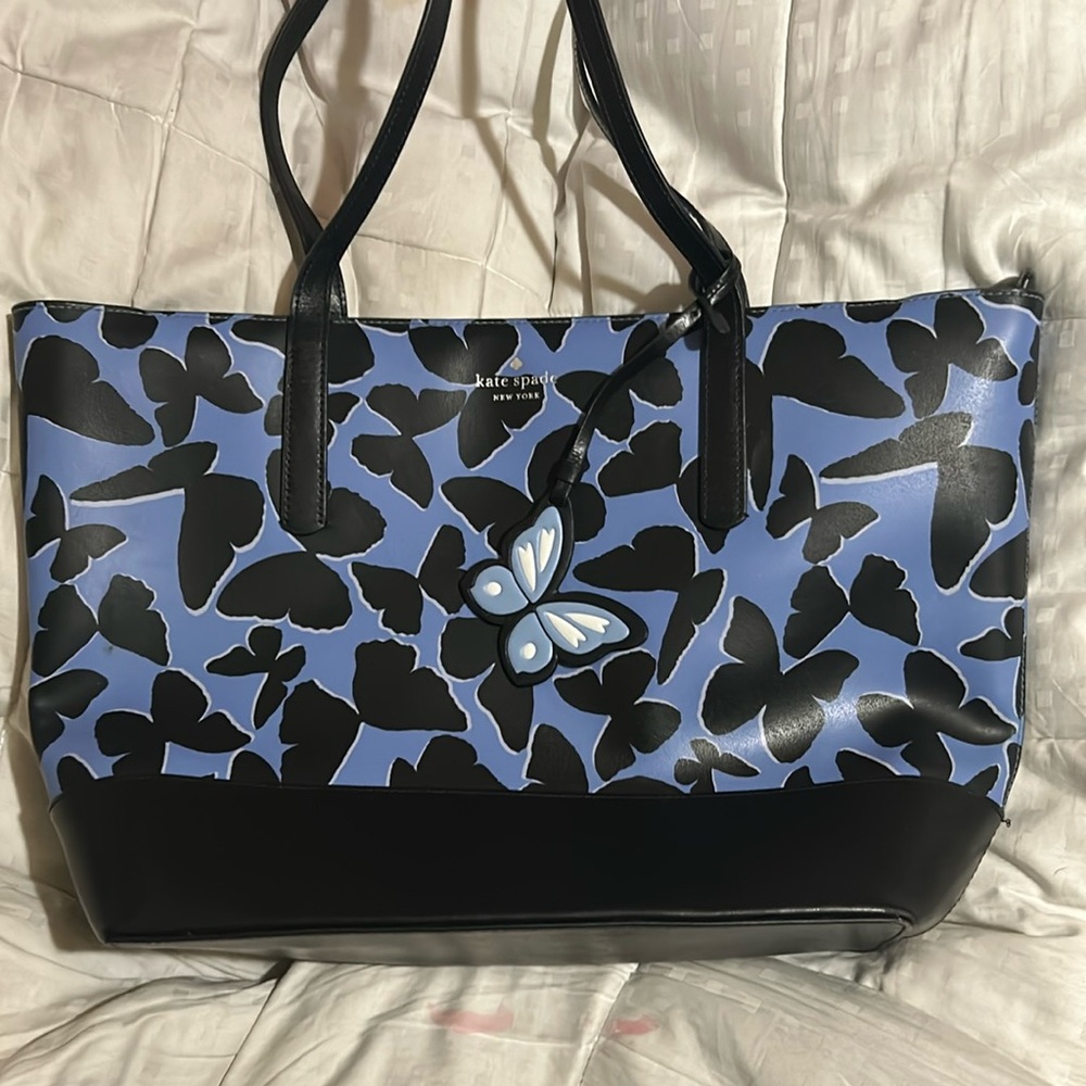 Kate Spade Adley Butterfly Large Tote
